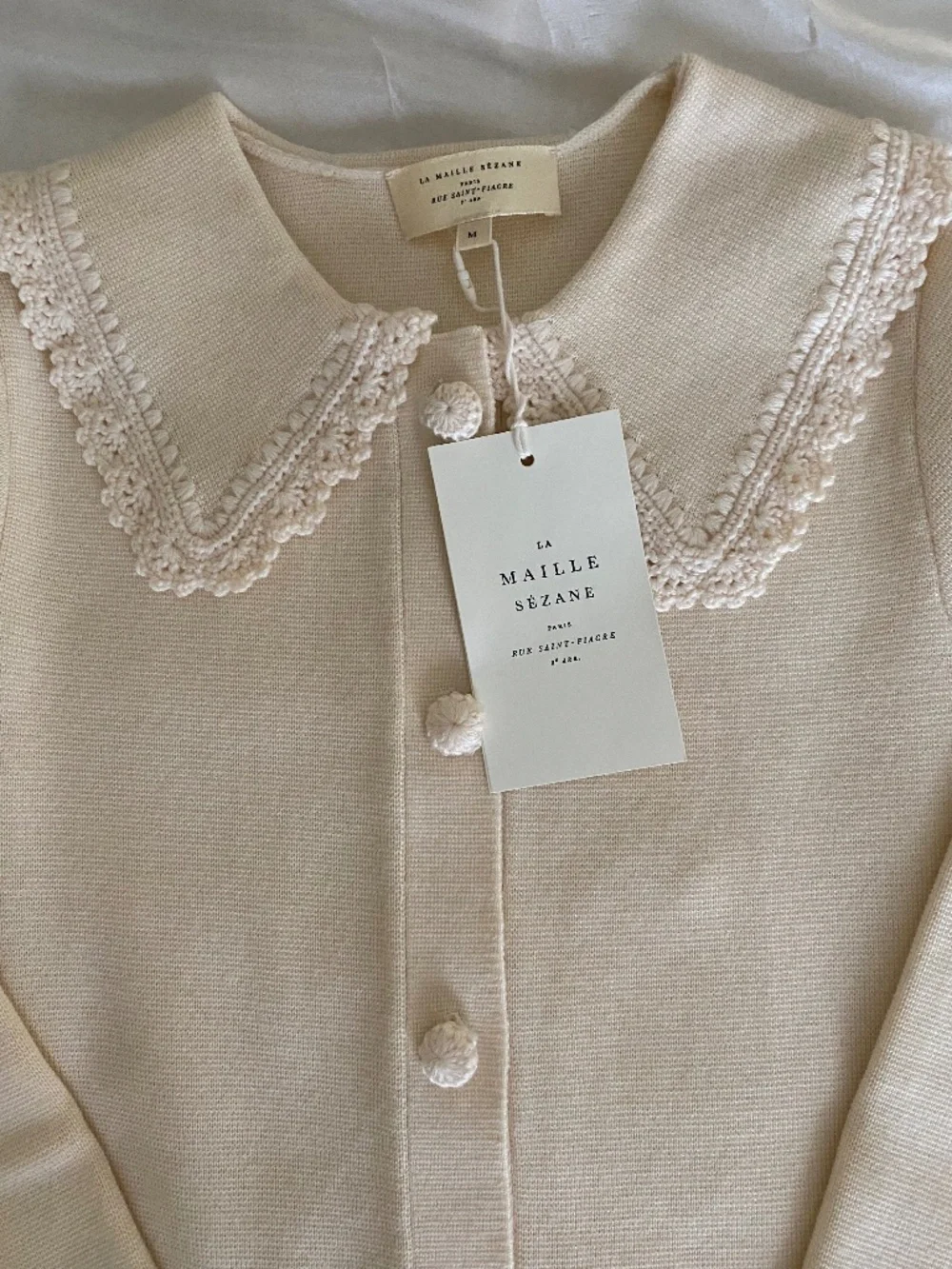 Sezane Bettany Ecru NWT